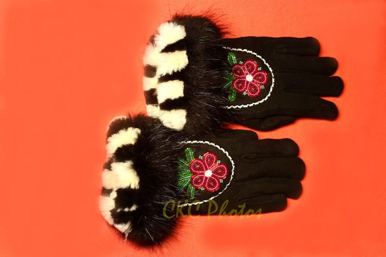 Beaded Gloves 1