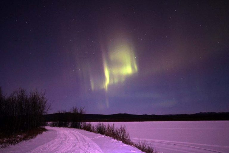 Northern Lights Off To The West