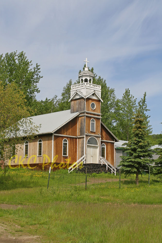 The Church In Holy Cross On The Yukon River
